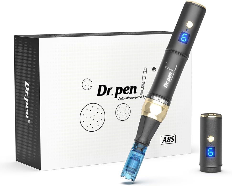 Dr. Pen A8S Microneedling Pen – Smooth Wrinkles, Reduce Scars & Stretch Marks