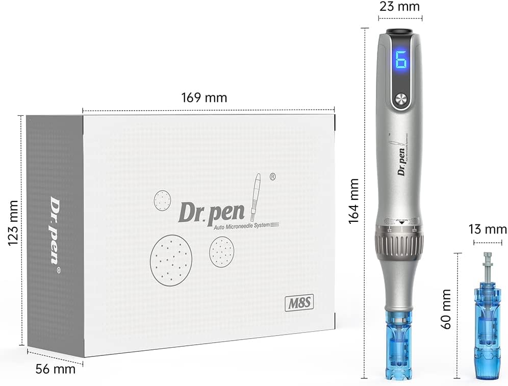 Dr. Pen M8S Microneedling Pen – Professional Skin Rejuvenation & Anti-Aging Device
