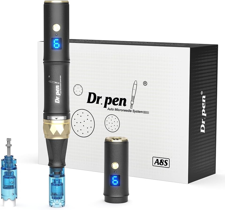 Dr. Pen A8S Microneedling Pen – Smooth Wrinkles, Reduce Scars & Stretch Marks