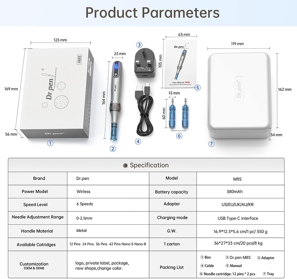 Dr. Pen M8S Microneedling Pen