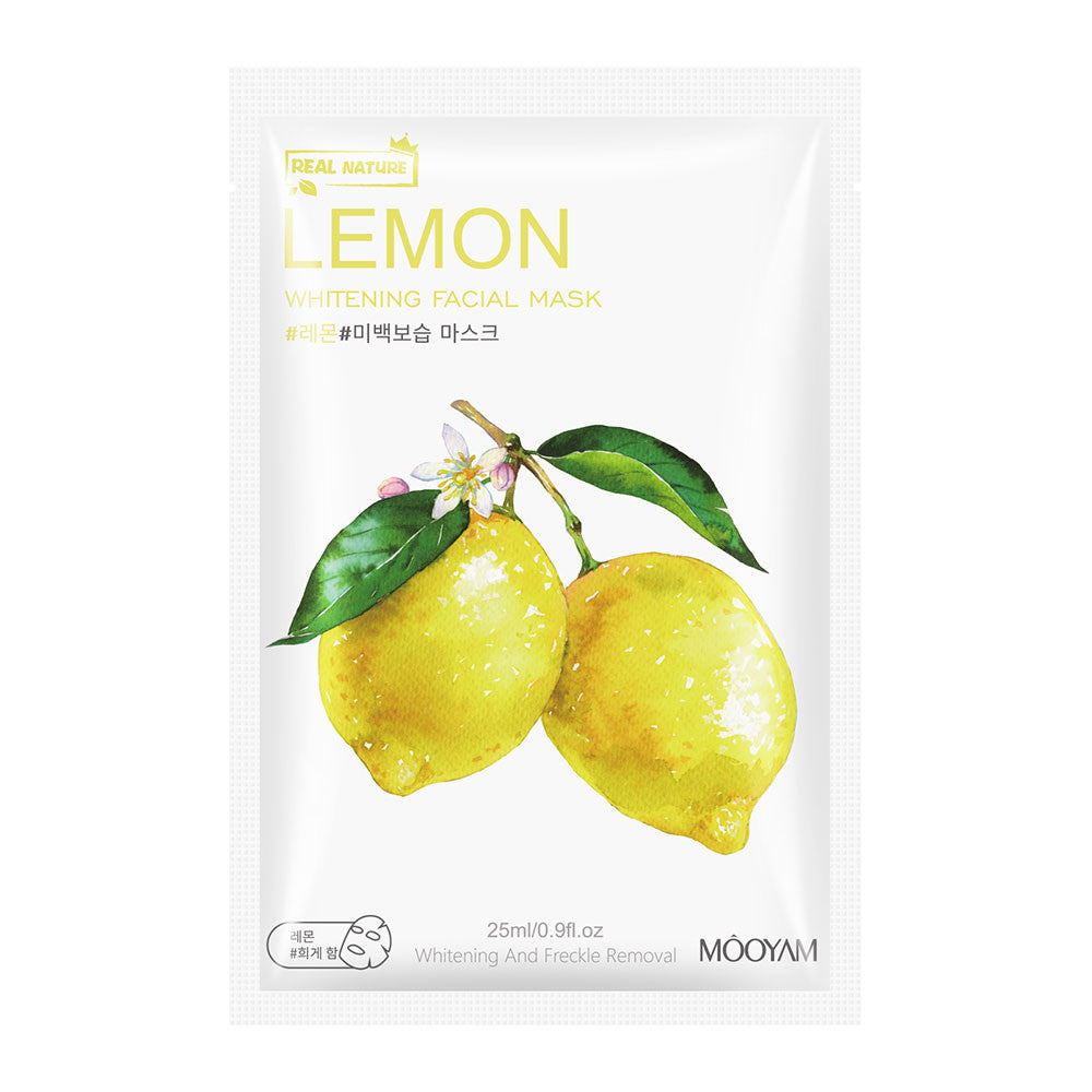 LEMON BRIGHTENING AND WRINKLE REMOVAL FACIAL MASK 25ml