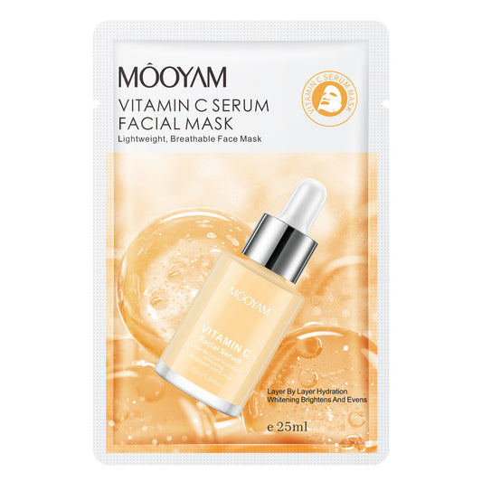 VITAMIN C SERUM LIGHTENING BREATHABLE FACIAL MASK e25ml