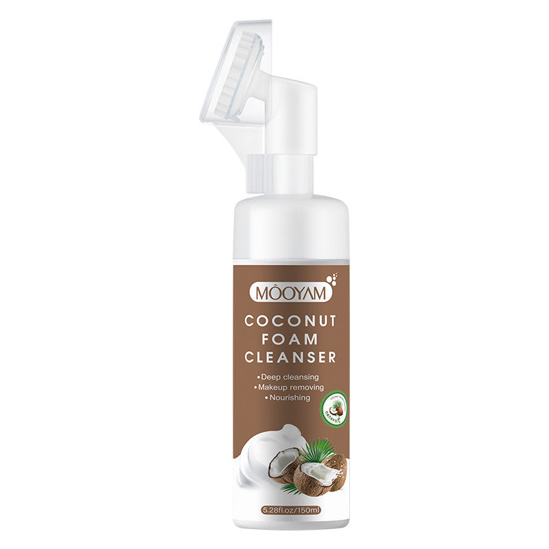 MOOYAM COCONUT FOAM CLEANSER, DEEP CLEANING, MAKEUP REMOVING, NOURISHING 150ml