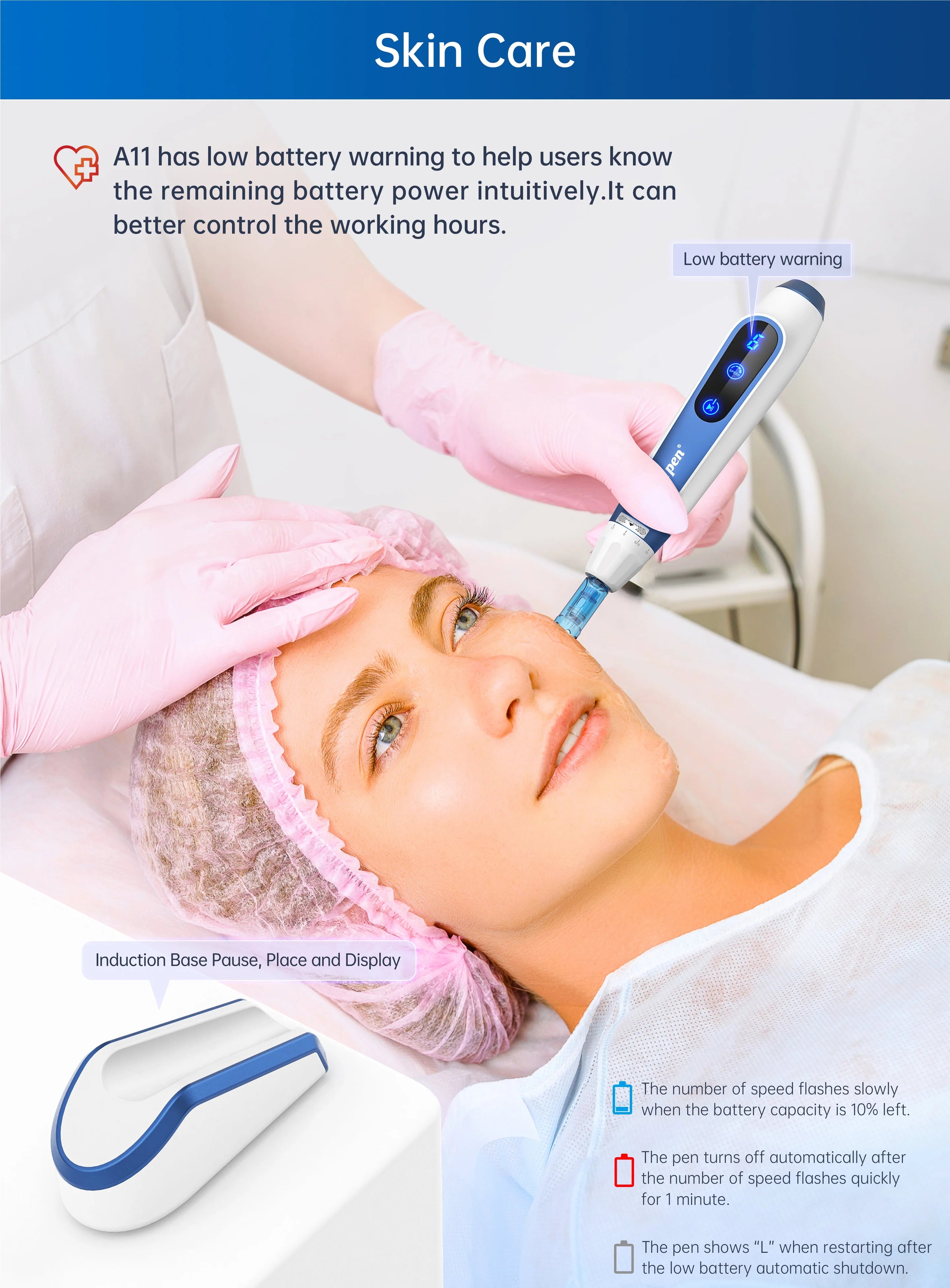 Dr. Pen A11 Ultima PRO Microneedling Pen – Professional Skincare Device
