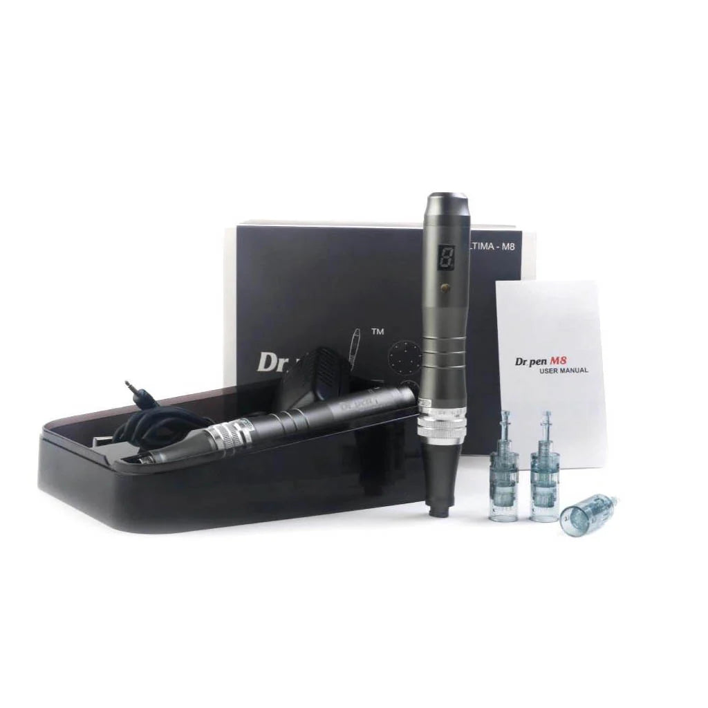 Dr. Pen M8 Microneedling Pen – Professional Skincare Tool with Adjustable Needle Depth & 6 Speed Settings